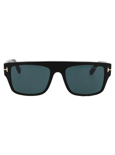 Tom Ford Dunning Rectangle-frame Sunglasses