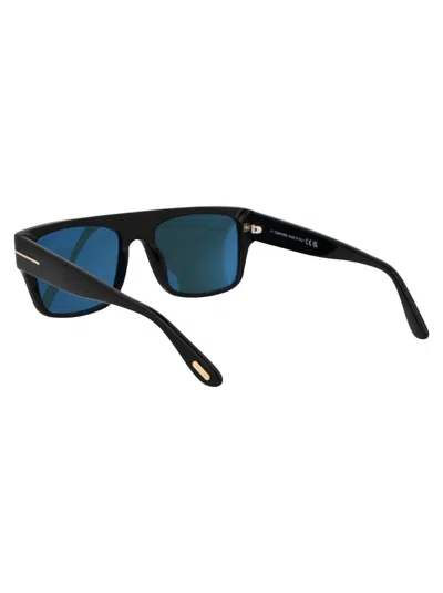 Tom Ford Dunning Rectangle-frame Sunglasses