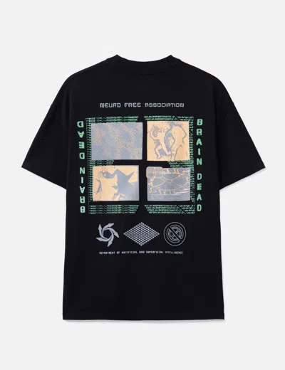 Brain Dead Neuro Free Association Print T-shirt