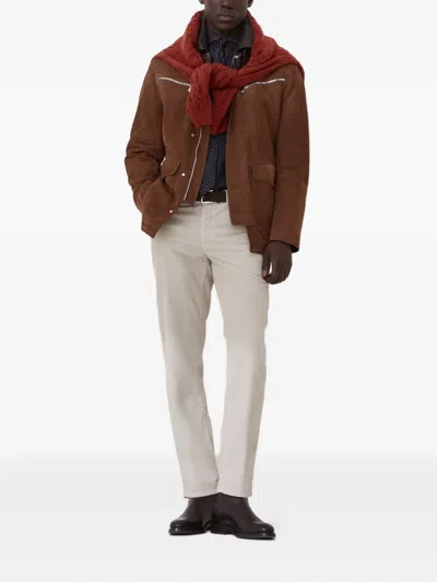 Brunello Cucinelli Pullover Mit Zopfmuster