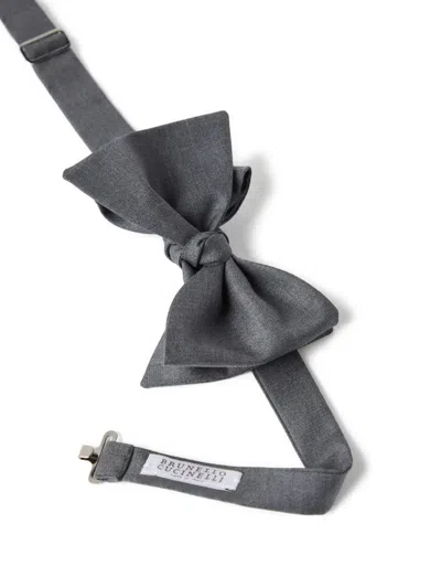 Brunello Cucinelli Fliege Mit Meliertem Effekt