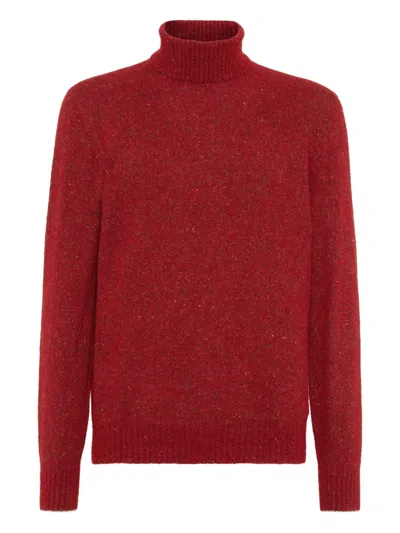 Brunello Cucinelli Cozy High Neck Knit Pullover