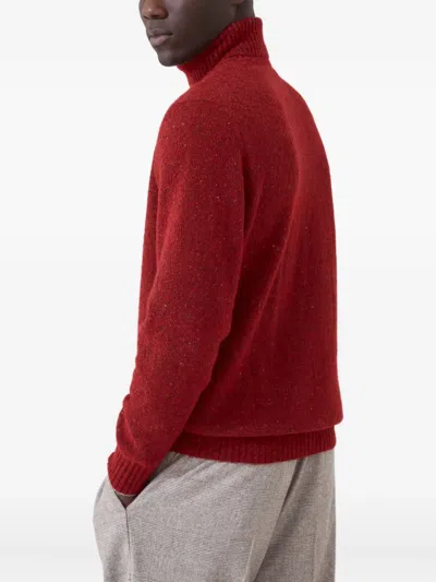Brunello Cucinelli Cozy High Neck Knit Pullover