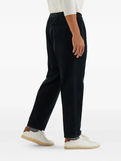Brunello Cucinelli Linen Pants In Black