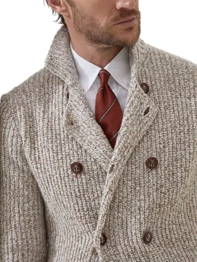 Brunello Cucinelli Silk Regimental Stripe Tie