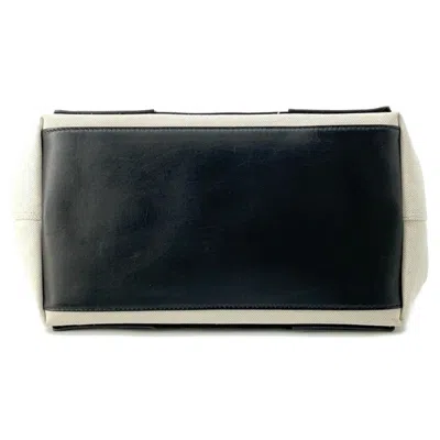 Pre-owned Balenciaga Black Canvas Leather Tote Bag ()