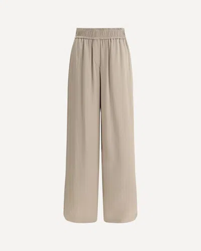 Brunello Cucinelli Palazzo Pants In Gray