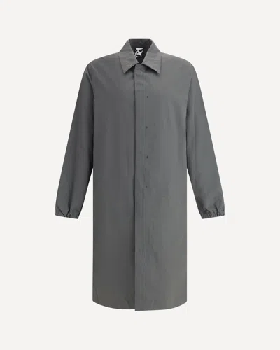 Gr10k Gray Polyamide Coat In Multi
