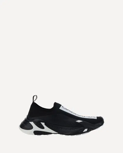 Dolce & Gabbana Sorrento Slip-on Sneakers In Black