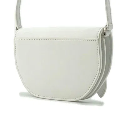 Pre-owned Burberry White Leather Shoulder Bag ()