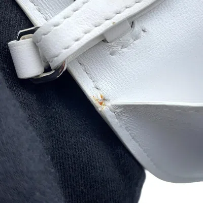 Pre-owned Burberry White Leather Shoulder Bag ()