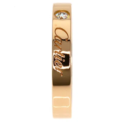Pre-owned Cartier Pink Band Ring ()