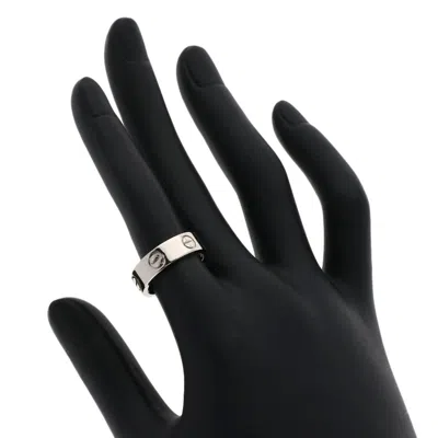 Pre-owned Cartier White Gold White Gold (18k) Band Ring ()