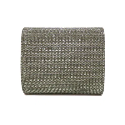 Pre-owned Celine Silver Canvas Wallet (bi-fold) ()