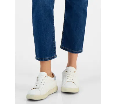 Style & Co Women's Mid-rise Straight Leg Ankle Jeans, Exclusively At Macy's