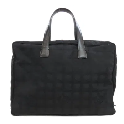 Pre-owned Chanel Black Nylon Tote Bag ()