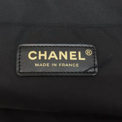 Pre-owned Chanel Black Nylon Tote Bag ()