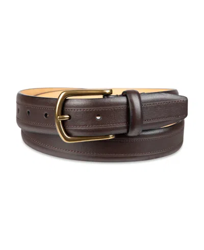Club Room Men's Top Stitch Dress Belt