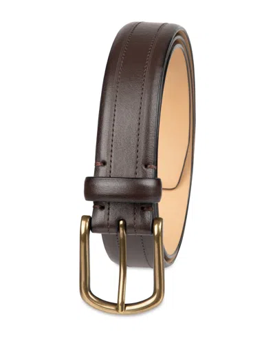 Club Room Men's Top Stitch Dress Belt