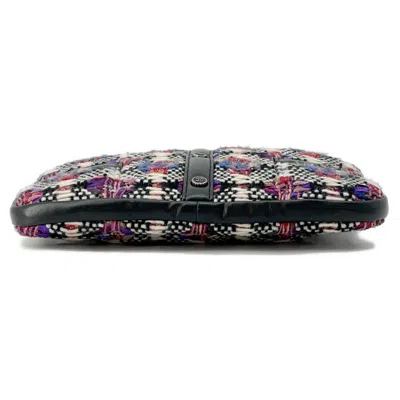 Pre-owned Chanel Girl  Black Multi-color Tweed Leather Shoulder Bag ()