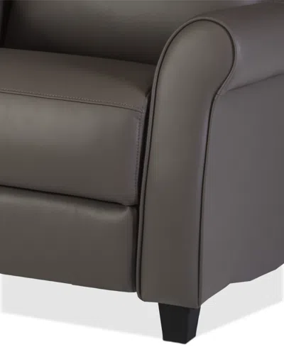 Macy's Thandler 2-pc. Leather Sofa With 2 Power Recliners, Exclusively At