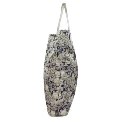Pre-owned Chanel Gray Nylon Tote Bag ()