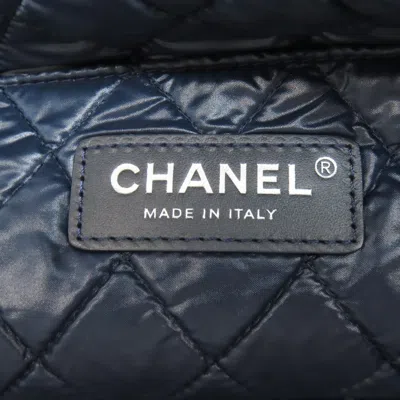 Pre-owned Chanel Gray Nylon Tote Bag ()