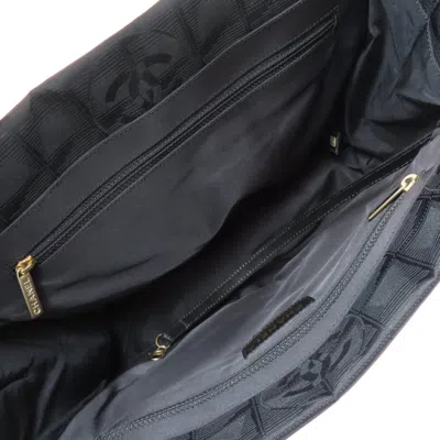 Pre-owned Chanel New Travel Line Black New Travel Line Tote Bag ()