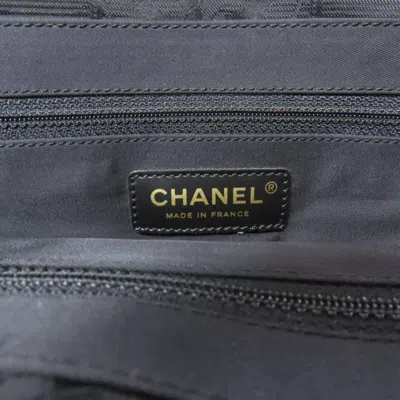 Pre-owned Chanel New Travel Line Black New Travel Line Tote Bag ()
