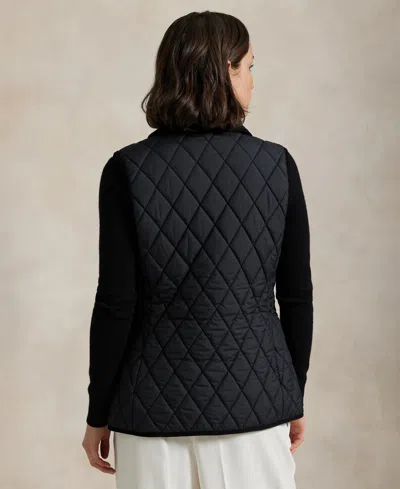 Polo Ralph Lauren Coats Blue And Green In Black