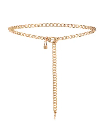 Ettika Lucky Link Adjustable Chain Belt