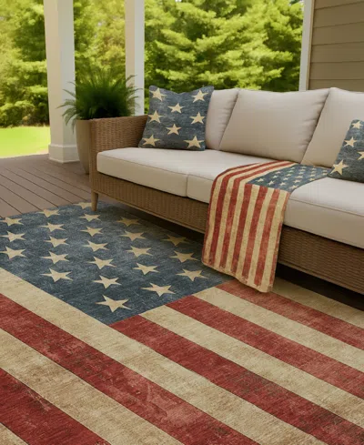 Addison Liberty Machine Washable Lb1 3'x5' Area Rug Set