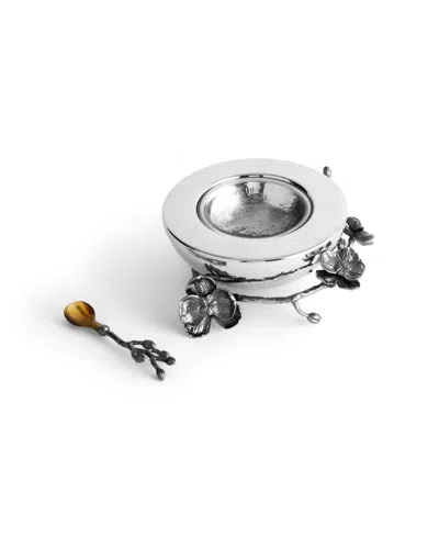 Michael Aram Orchid Caviar Dish With Spoon