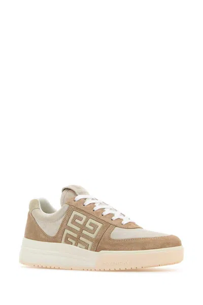 Givenchy Two-tone Suede G4 Sneakers