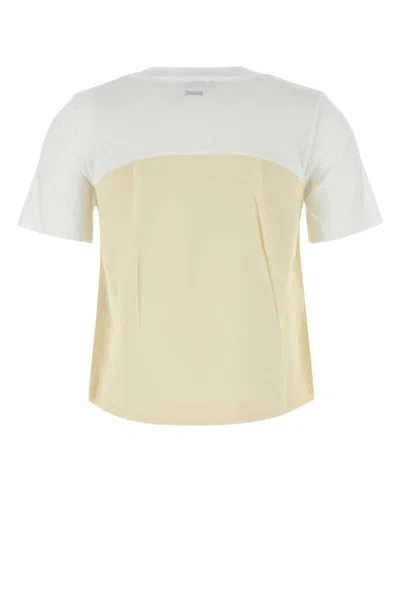 Herno Cotton T-shirt With Round Neck And Short Sleeves