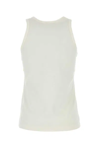 The Row Formosa Fine-knit Tank Top In White