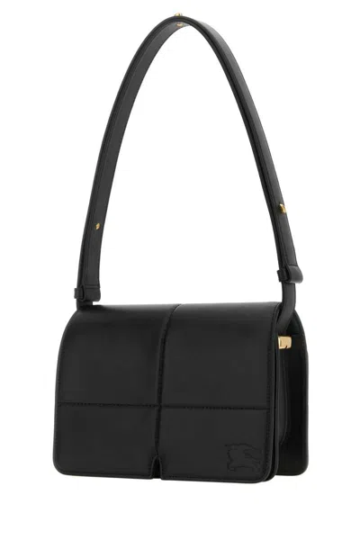 Burberry Snip Leather Flap Shoulder Bag