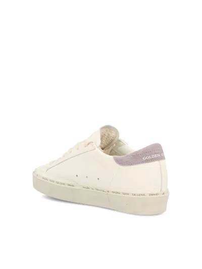 Golden Goose Sneakers Hi Star Classic In Pelle Bianca Donna