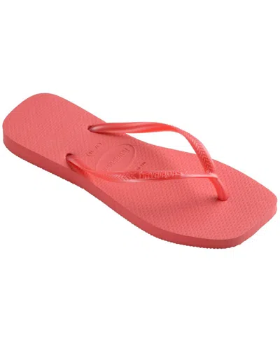 Havaianas Slim Square Tropical Coral