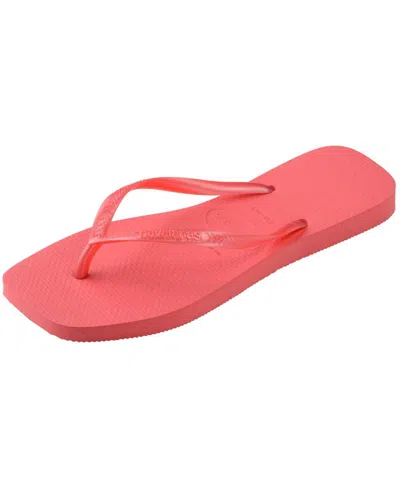 Havaianas Slim Square Tropical Coral