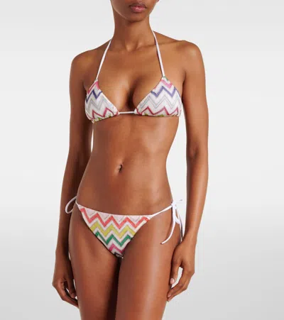 Missoni Zigzag-print Bikini In Multi