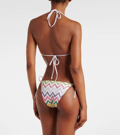 Missoni Zigzag-print Bikini In Multi