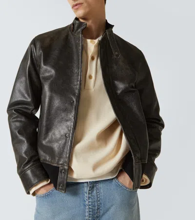 The Row Edrice Calfskin Jacket