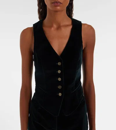 棉质天鹅绒背心