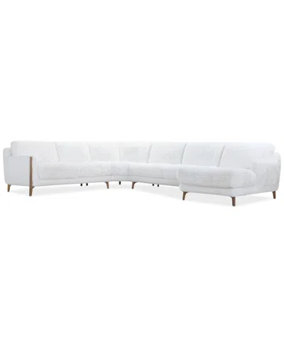 Macy's Briannie 4-pc. Fabric Chaise Sectional, Exclusively At