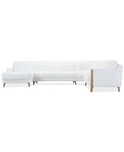 Macy's Briannie 4-pc. Fabric Chaise Sectional, Exclusively At