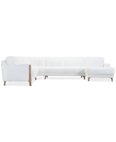 Macy's Briannie 4-pc. Fabric Chaise Sectional, Exclusively At