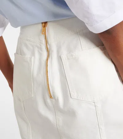 Balmain Canvas Skirt