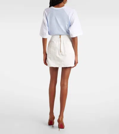 Balmain Canvas Skirt