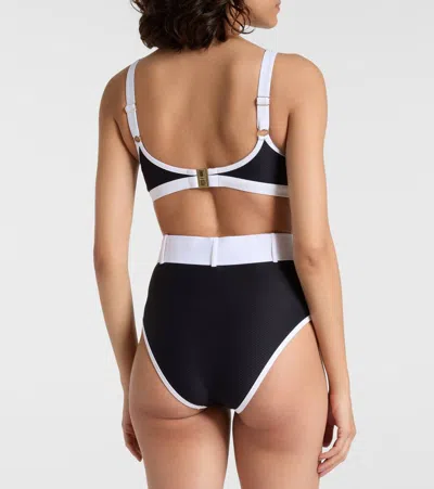 Heidi Klein Pampelonne Bikini Top In Black